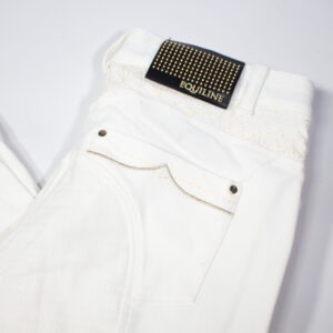 Equiline Reithose mit Silikonvollbesatz weiß 40