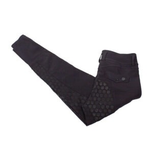 Maya Delorez Reitleggings mit Silikonvollbesatz Admira schwarz L