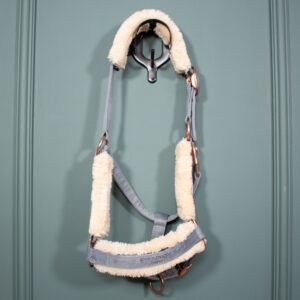 Eskadron Heritage Halfter Faux Fur ashblue COB