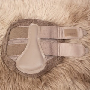 Eskadron Gamaschen Mesh Fauxfur tendertaupe S