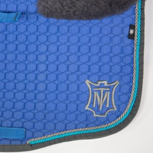Mattes Schabracke Eurofit royalblau DR/M