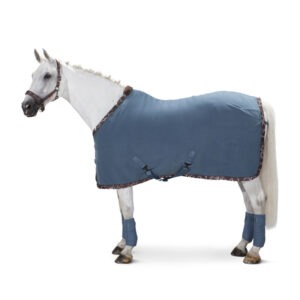 Eskadron Platinum Abschwitzdecke Fleece vintageblue L/145
