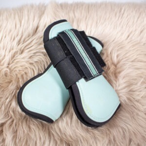 Showmaster Hartschalengamaschen hellblau COB