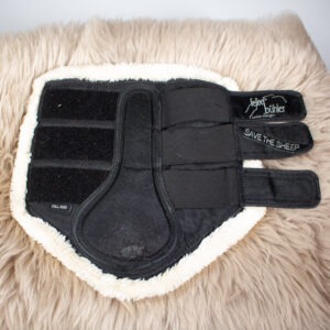 Felix Bühler Gamaschen Save the Sheep schwarz WB