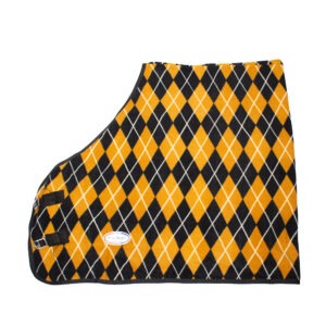 Horse-Friends Abschwitzdecke orange kariert 125