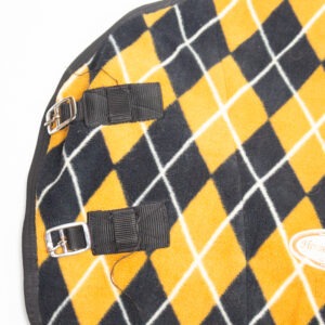 Horse-Friends Abschwitzdecke orange kariert 125