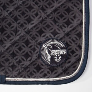 Eskadron Platinum Schabracke Micro Ornaments navy DR