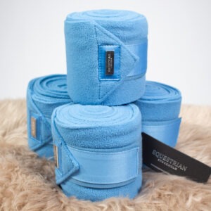 Equestrian Stockholm Bandagen Fleece parisian blue WB