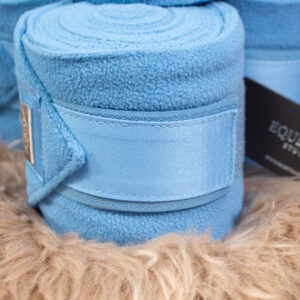Equestrian Stockholm Bandagen Fleece parisian blue WB
