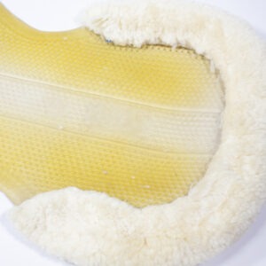 Acavallo Gel Pad mit Lammfell transparent