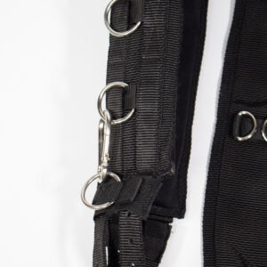 Longiergurt schwarz WB