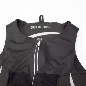 Goldhorse Rückenprotektor schwarz S
