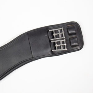 Kurzgurt Leder schwarz 60 cm