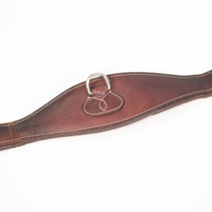 Claridge House Langgurt Leder braun 140 cm
