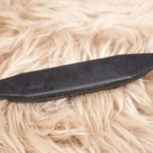 Kinnkettenunterlage schwarz