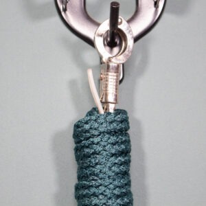 Showmaster Führstrick Durable mit Panikhaken green lake