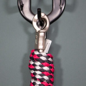 Eskadron Führstrick mit Panikhaken raspberry/anthrazit/white