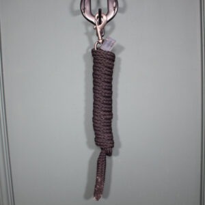 Eskadron Führstrick mit Karabiner schwarz