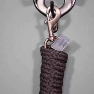 Eskadron Führstrick mit Karabiner schwarz