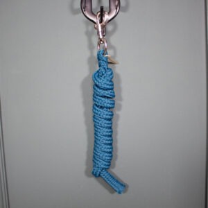 Showmaster Führstrick Durable mit Karabiner dark turquoise