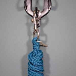 Showmaster Führstrick Durable mit Karabiner dark turquoise