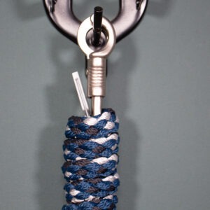 Eskadron Führstrick mit Panikhaken petrol/anthrazit/white