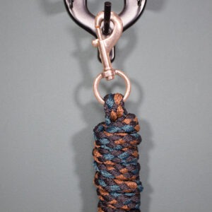 Eskadron Heritage Führstrick mit Karabiner black/vintage green/almond