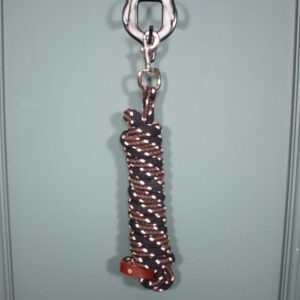 Bodenarbeitsseil schwarz/braun