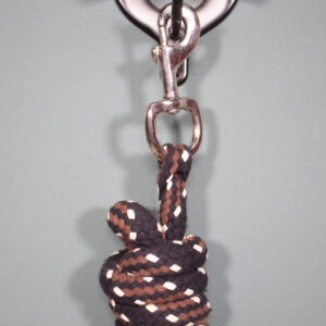 Bodenarbeitsseil schwarz/braun