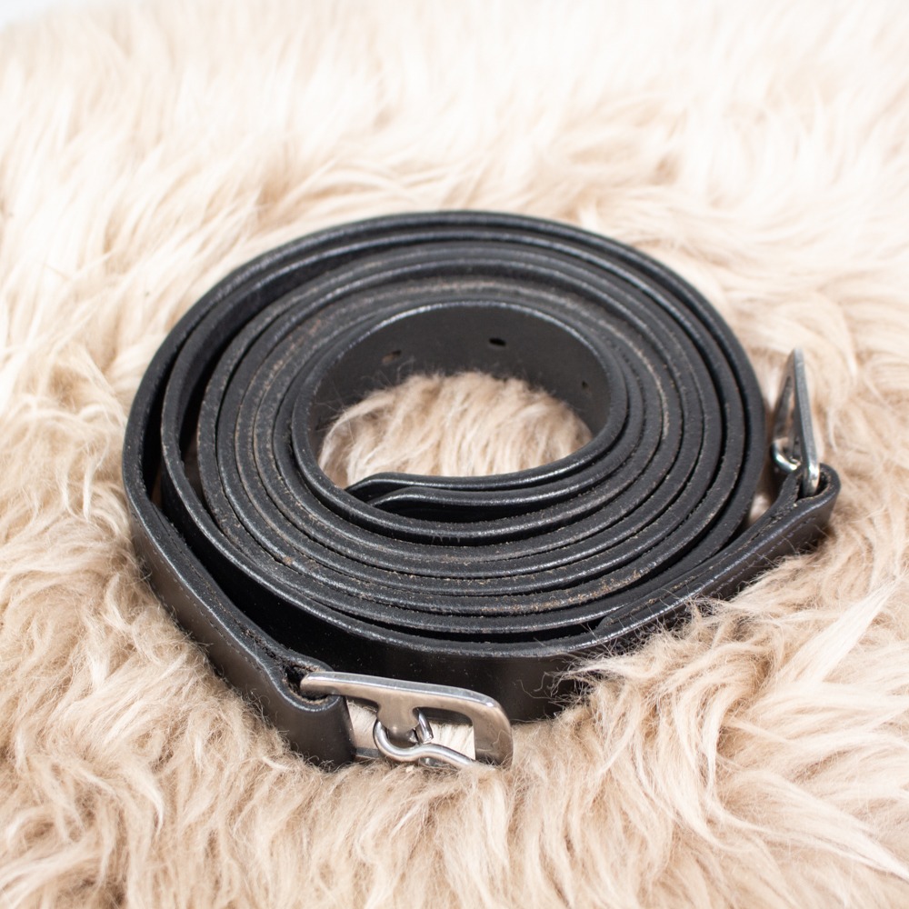 Steigbügelriemen schwarz 150 cm