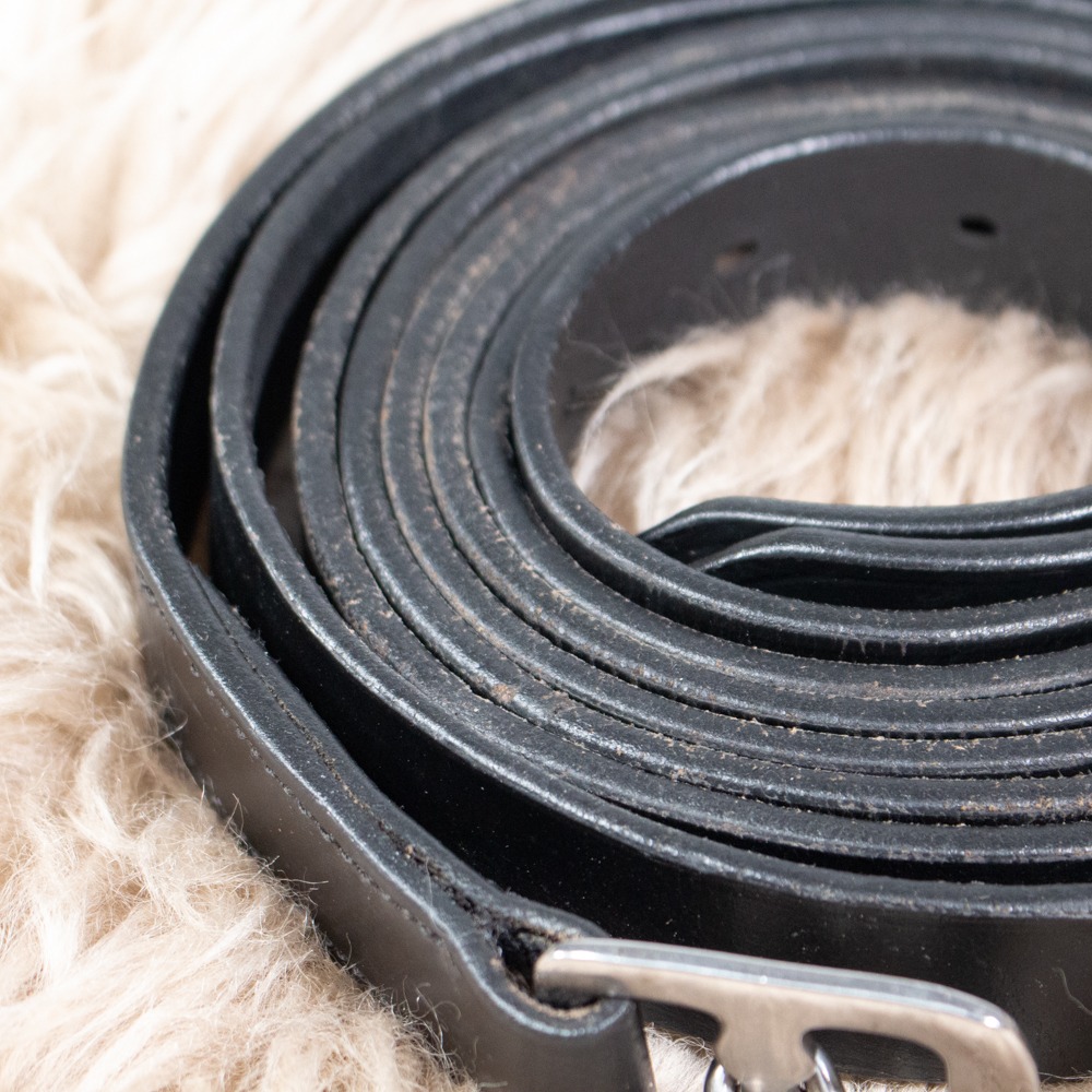 Steigbügelriemen schwarz 150 cm – Bild 2