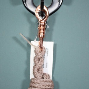 Showmaster Führstrick Durable mit Panikhaken Walnut