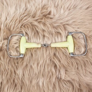 D-Ring Gebiss Kunststoff einfach gebrochen 13,5