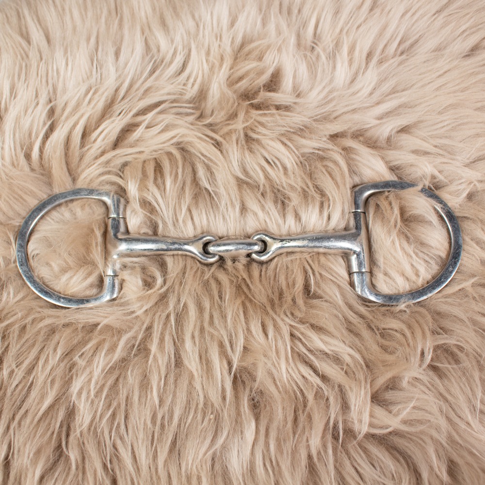 Qualcraft D-Ring Gebiss doppelt gebrochen 12,5