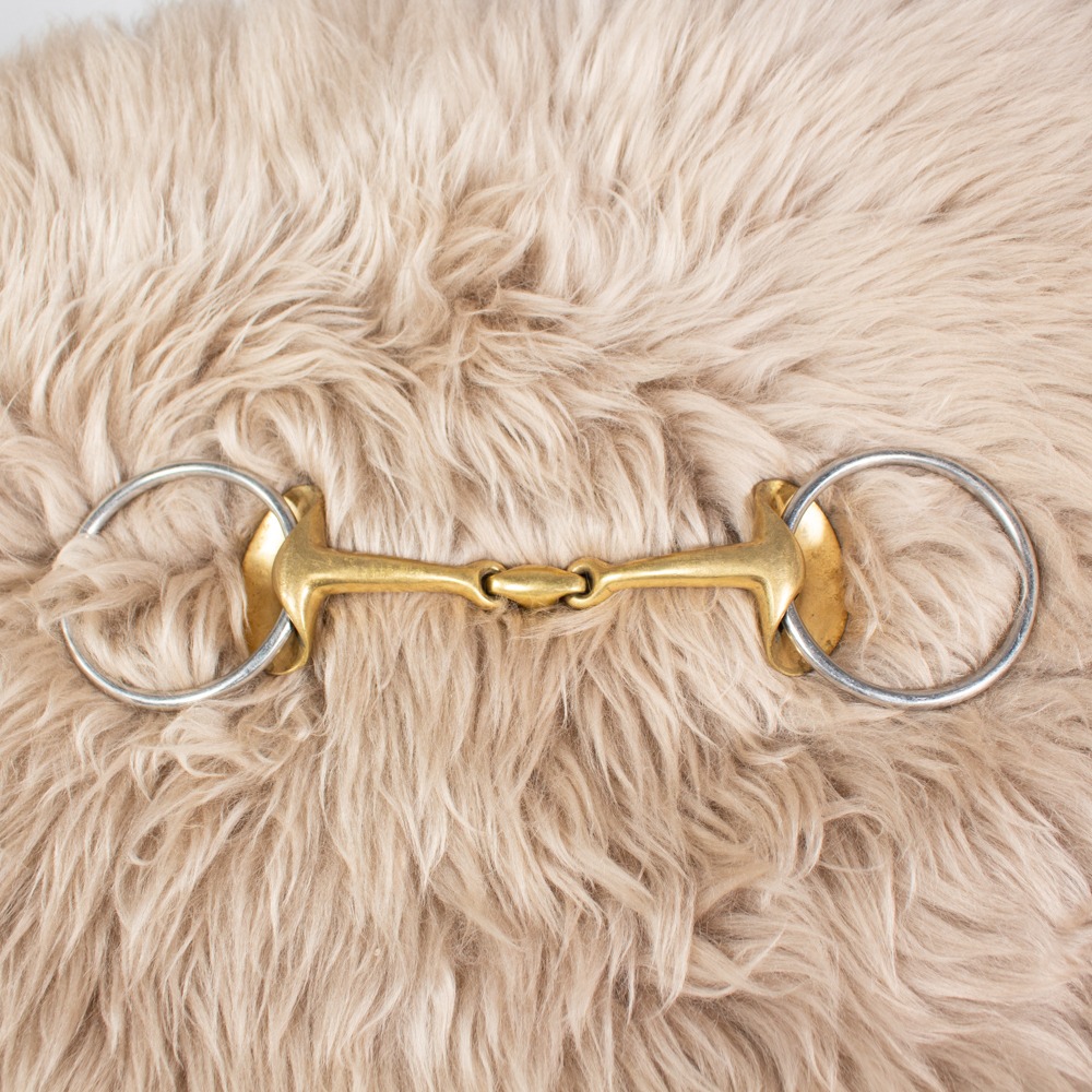 Stübben Wassertrense Golden Wings doppelt gebrochen 13,5