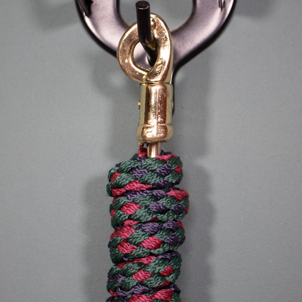 Führstrick mit Panikhaken dunkelgrün – Bild 2