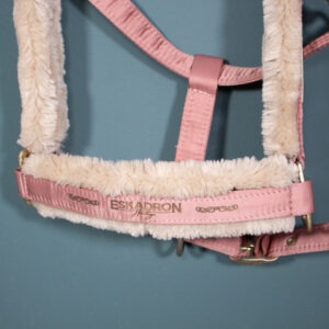 Eskadron Heritage Halfter Glossy Double Pin Faux Fur rosewood COB