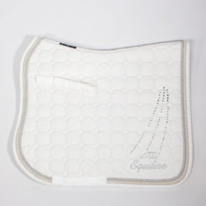 Equiline Schabracke weiß PD