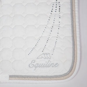 Equiline Schabracke weiß PD
