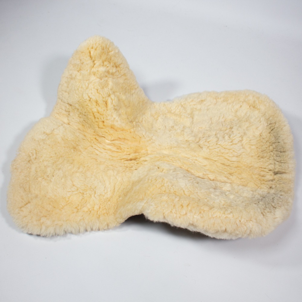 Christ Sattelpad Lammfell schwarz – Bild 3