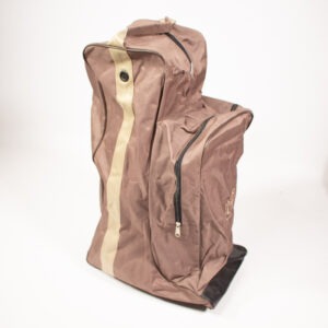 QHP Stiefeltasche braun