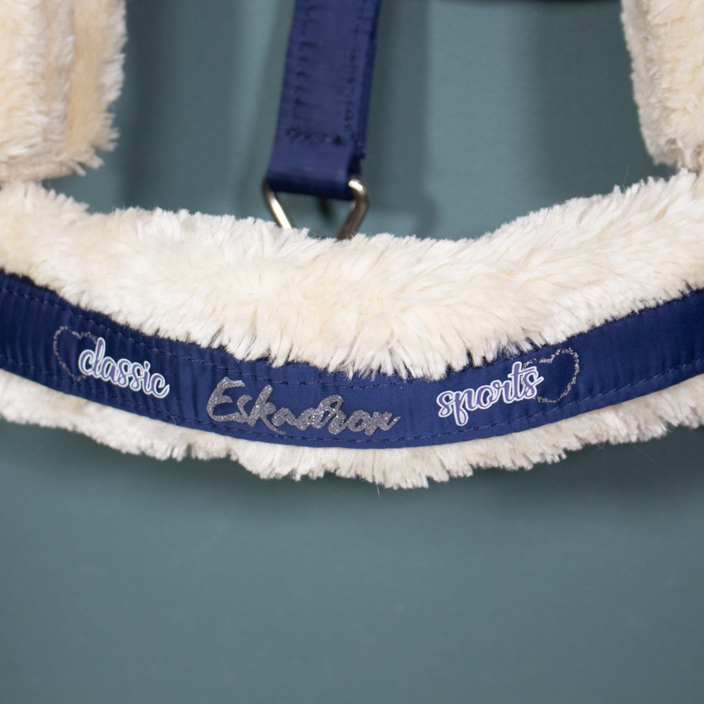 Eskadron Halfter Doublepin Faux Fur darknavy P2 – Bild 2