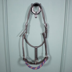 Euroriding Lederhalfter schwarz WB