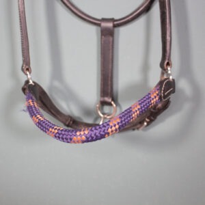 Euroriding Lederhalfter schwarz WB