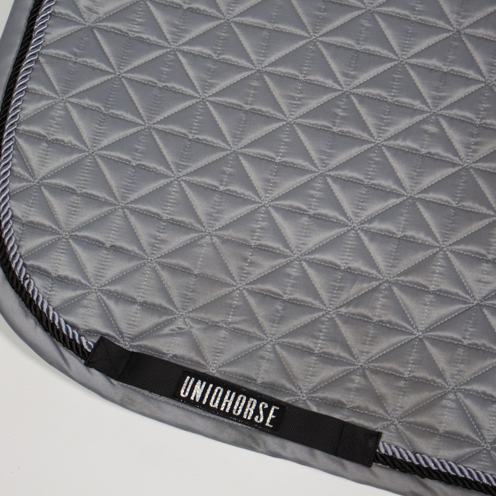 Uniqhorse Schabracke grau DR – Bild 3