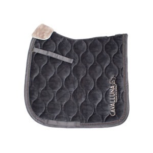 Eskadron Cavalluna Schabracke Velvet grau DR
