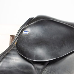 Euroriding Springsattel Diamant schwarz 17,5