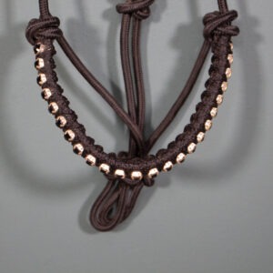 Stonedeek Knotenhalfter schwarz COB