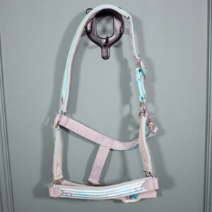 Showmaster Halfter türkis Pony