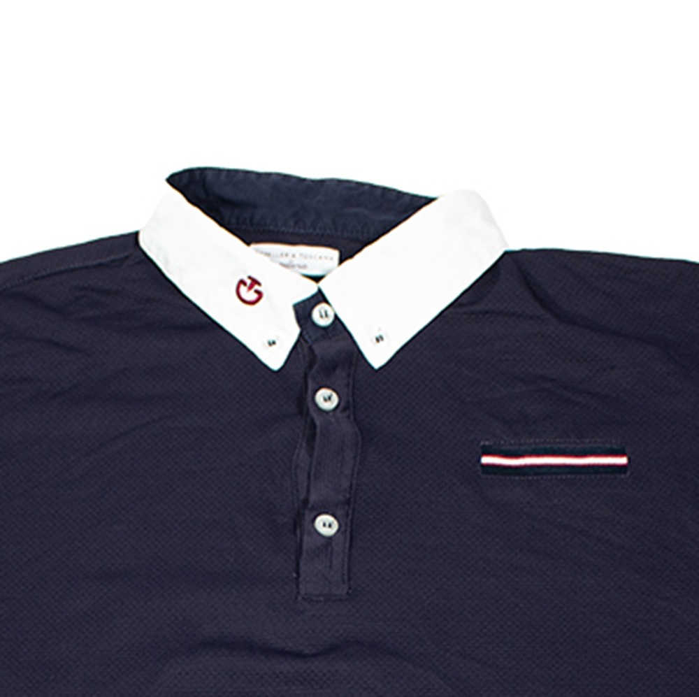 Cavalleria Toscana Turniershirt navy L – Bild 2